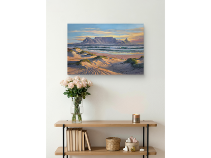 'Evening Light on Table Mountain' - James Yates