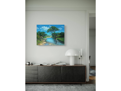 'A river runs through it' - Dawie Fourie