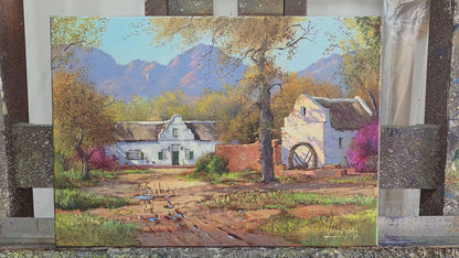 'Watermill at La Cotte' - James Yates