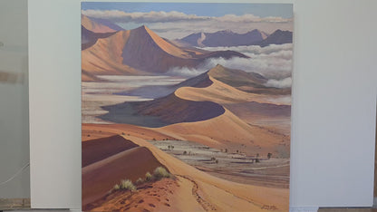 'Sea mist at Sossusvlei, Namibia' - James Yates