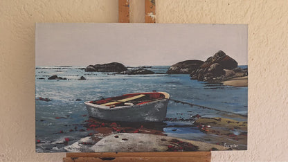 'Fishing boat on West Coast beach' - Mike Forrester