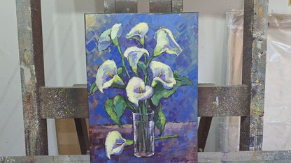 'Arum Lillies' - James Yates