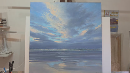 'Low Tide on Fish Hoek Beach' - James Yates