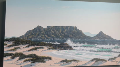 'Table Mountain, viewed from Bloubergstrand' - Gareth Munro