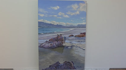 'Oyster Catchers, Kommetjie Beach' - James Yates