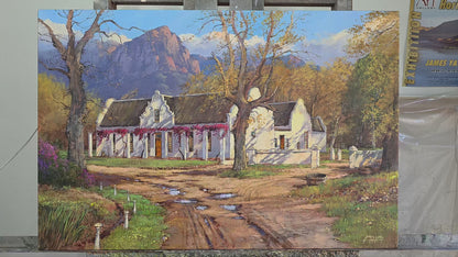 'Cape Dutch Splendour, Zevenrivieren' - James Yates