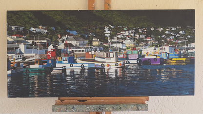 'Afternoon at Kalk Bay Harbour' - Mike Forrester